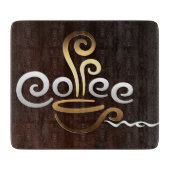 Koffie Snijplank (Voorkant)