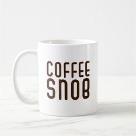 Koffie Snob. Koffiemok
