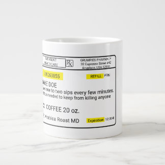 KOFFIE STAT EXTRA GROTE BEKER