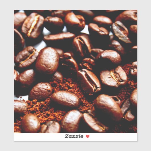 Koffie Sticker (Vel)