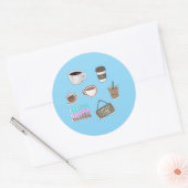 Koffie stickers (Envelop)
