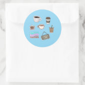 Koffie stickers (Tas)