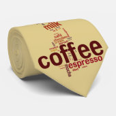 Koffie Stropdas (Opgerold)