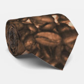 Koffie (stropdas) stropdas (Opgerold)