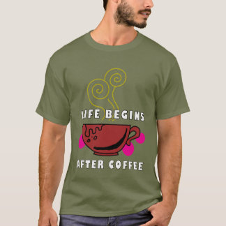 koffie t-shirt