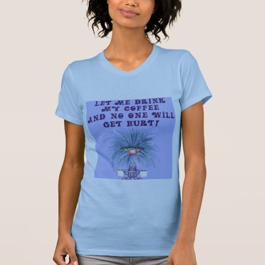 koffie t-shirt (Voorkant)