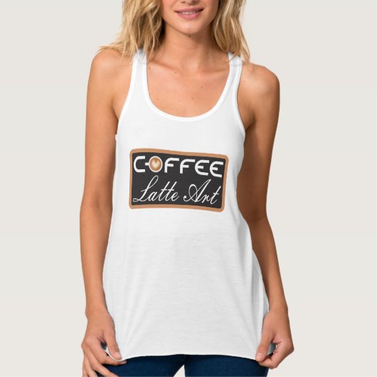 Koffie Tanktop (Voorkant)