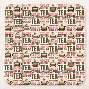 KOFFIE TEA PATROON, Onderzetter papier