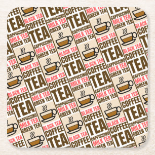 KOFFIE TEA PATROON, Onderzetter papier