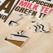 KOFFIE TEA PATTERN, puzzel (Zijkant)