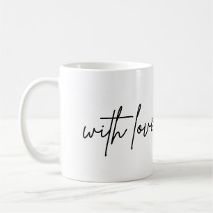 Koffie thee aanpasbaar met liefde koffiemok
