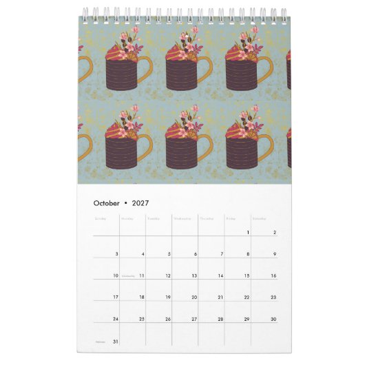 KOFFIE THEMA KALENDER (Okt 2027)