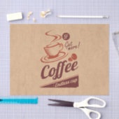 Koffie Tissuepapier (Craft)