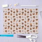 Koffie Tissuepapier (Craft)