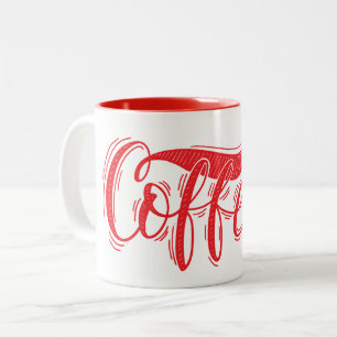 Koffie Tweekleurige Koffiemok