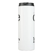 Koffie v Lezen Kater Thermosbeker (Achterkant)