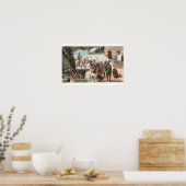  koffie van Arbuckle Bros Poster (Keuken)