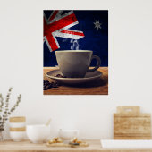 Koffie van Australië Poster (Keuken)