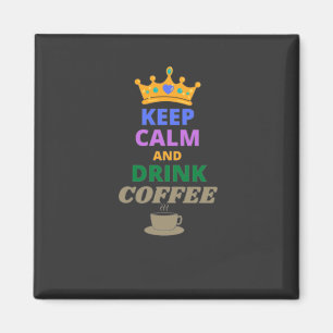 KOFFIE VAN DE HOOGTE EN VAN DE DRINK MAGNEET