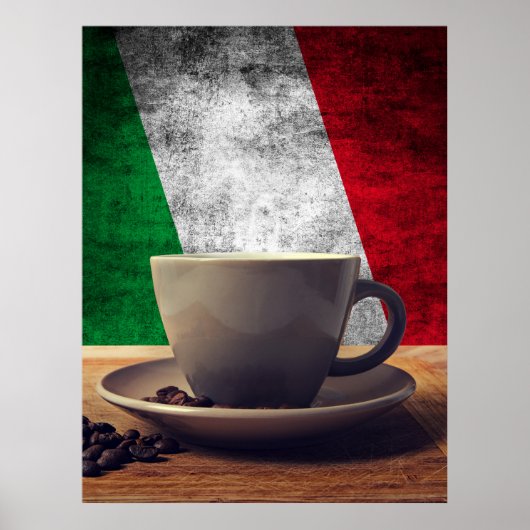 Koffie van Italië Poster (Voorkant)