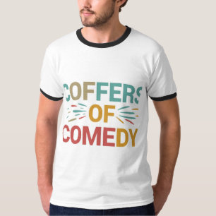 Koffie van komedie t-shirt