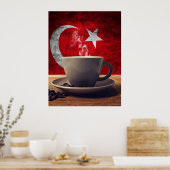 Koffie van Turkije Poster (Keuken)