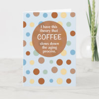Koffie Verjaardag Grappige Veroudering Humor Stipp
