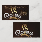 Koffie Visitekaartje (Voorkant / Achterkant)