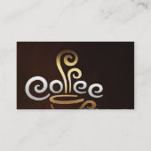 Koffie Visitekaartje (Achterkant)