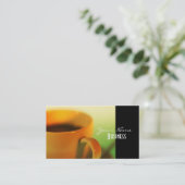 Koffie-Visitekaartjes Visitekaartje (Staand voorkant)
