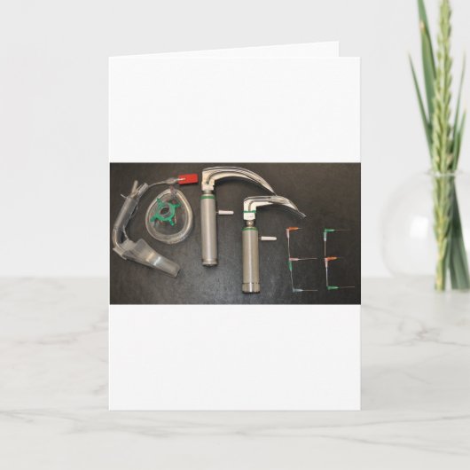 KOFFIE VOOR ANESTHETISTS KAART (Voorkant)