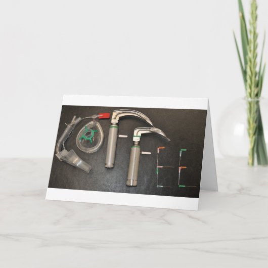 KOFFIE VOOR ANESTHETISTS KAART (Voorkant)