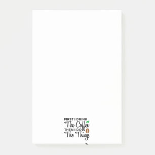 Koffie voor de dingen Post-it® notes 4 x 6
