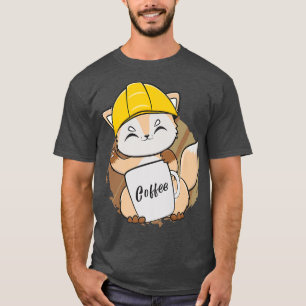 Koffie voor de Drink van koffie voor de aanleg en T-shirt