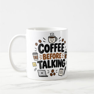 Koffie Voor Grappig Kantoor Koffiemok