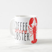 Koffie voor Mok van Lobster (Voorkant links)