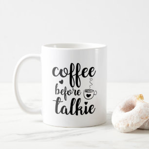 Koffie voor talk koffiemok