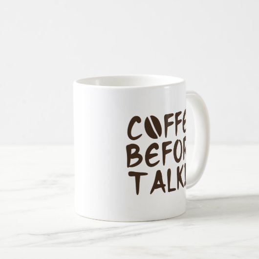 Koffie voor Talkie Coffee-Mok Koffiemok (Voorkant rechts)