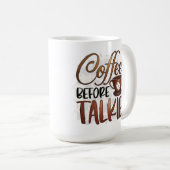 Koffie voor Talkie Koffiemok (Voorkant rechts)