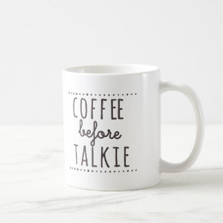 Koffie voor Talkie-Mok Koffiemok