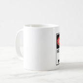 KOFFIE VOOR UW BESCHERMING KOFFIEMOK (Voorkant links)
