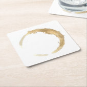 Koffie Waterverf Onderzetter (Schuin)