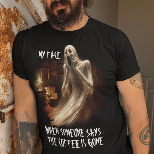 Koffie weg t-shirt