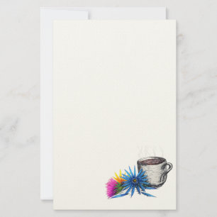 Koffie & Wilde Bloemen Briefpapier