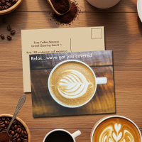 Koffie Winkelwinkel - aangepaste reclame