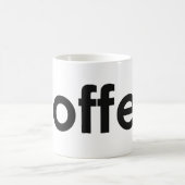 Koffie, witte Mok van 11 oz Classic White (Center)