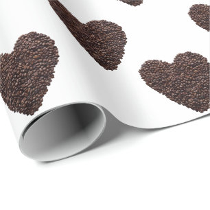 Koffie Wooden Box Cadeaupapier