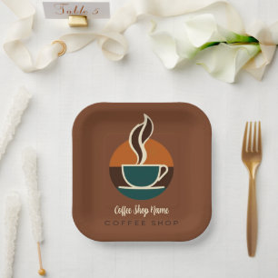 Koffie Zakelijk  café espresso shop Papieren Bordje