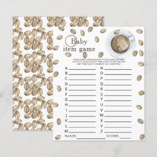Koffie zetten Baby shower Baby Spel