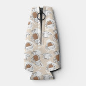 Koffie, zoet patroon flesjeskoeler (Achterkant)